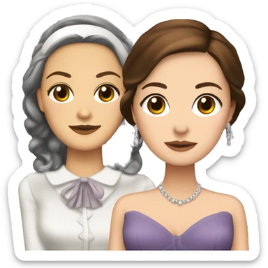 blair waldorf with rim bazel sticker