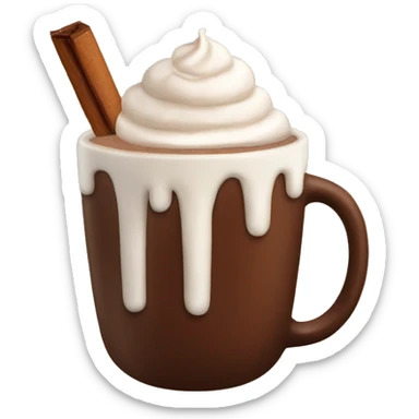 hot chocolate  sticker