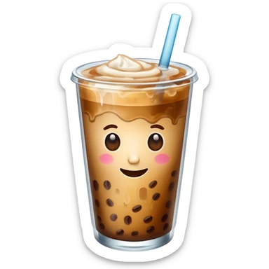 Une Tasse de cafe Givrée  sticker