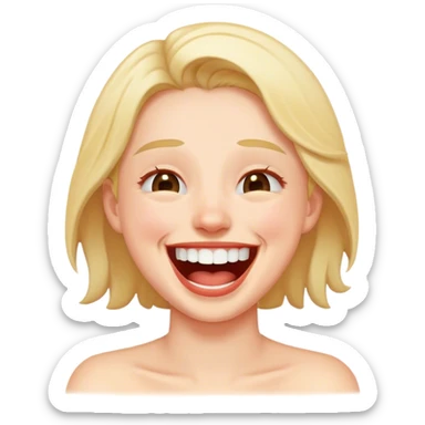 Laughing so much it hurts sticker