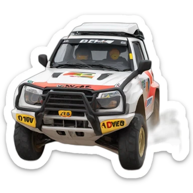Rally dakar sticker