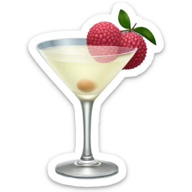 lychee martini sticker