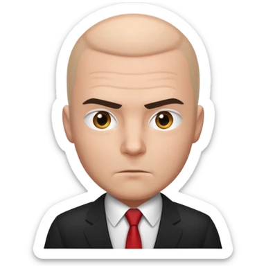 hitman that is impressed sticker