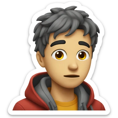 Triste coeur brisé  sticker