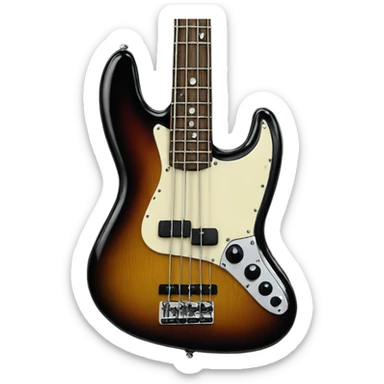 Fender jazz bass sticker