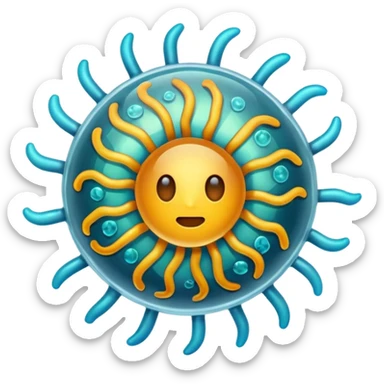 virus/disease sticker