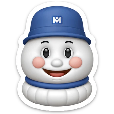 Boneco pneu michelin sticker