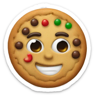 christmas cookies sticker