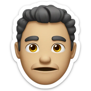 Angry boyfriend sticker