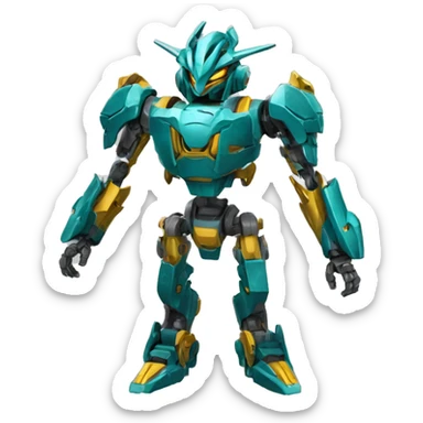 Medabot-Bionicle-Dragon-Mecha sticker