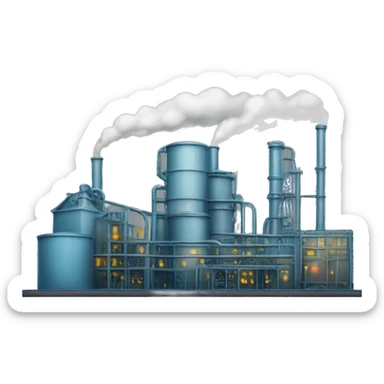 chemical factory sticker