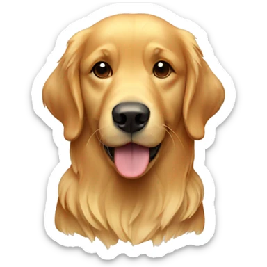 Golden retriever  sticker