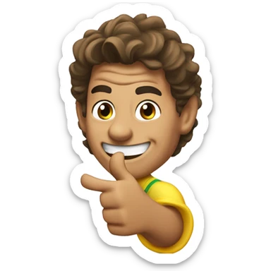 Rafael Nadal thumbs up sticker