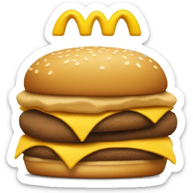 mcdonalds sticker