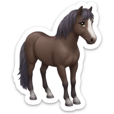 colt from bravl stars sticker