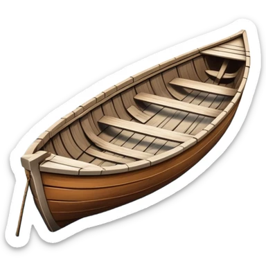 Rowboat sticker