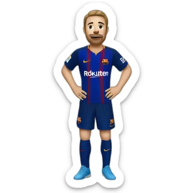 gavi barcelona sticker