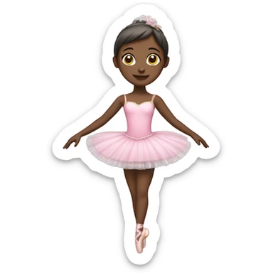 Sugarplum fair ballerina sticker