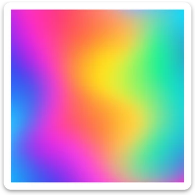 abstract mesh gradient sticker