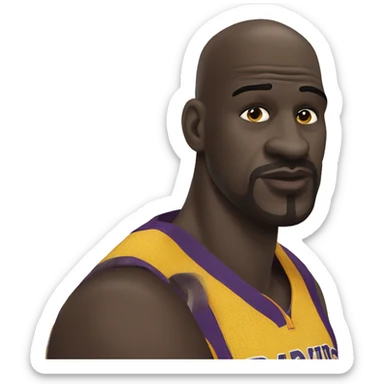 Shaquille O’Nelle sniffing sticker