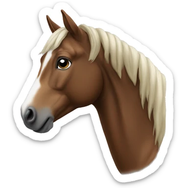 Horse sticker