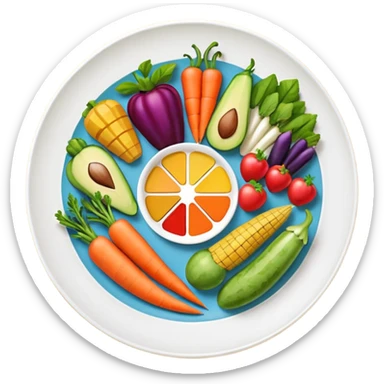 raw food diet sticker