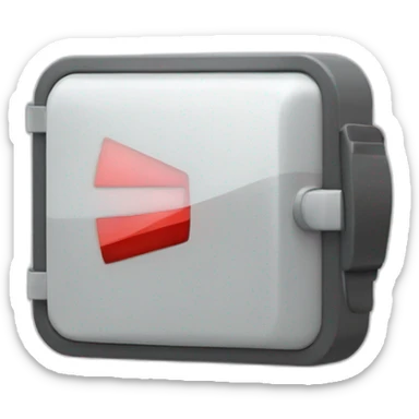 Danger Cutteness Alarm Sign sticker