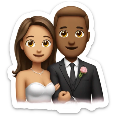 Married proposal sticker