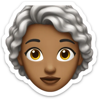 fille magnifique  sticker