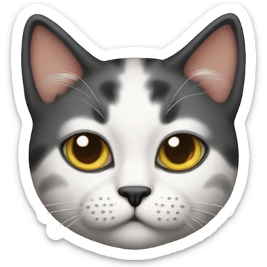 Bombastic side eye cat  sticker