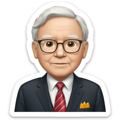 warren buffet sticker