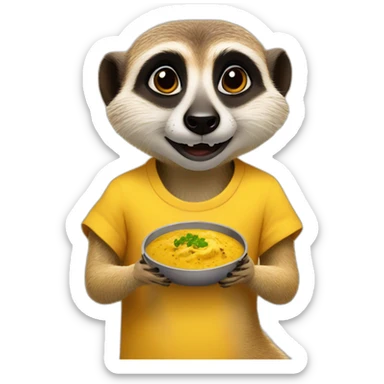 funny-meerkat-who-likes-curry sticker