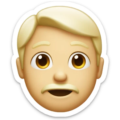 Nodding yes emoji sticker