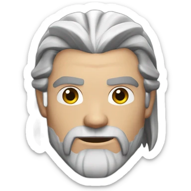 geralt of rivia sticker