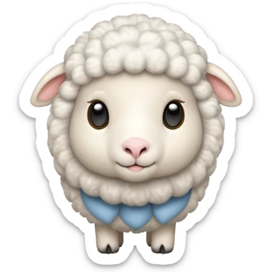 baby sheep sticker