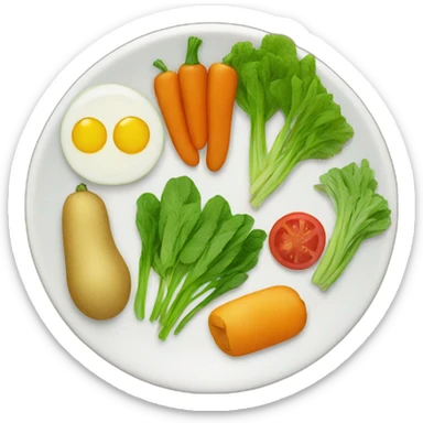 veggie lunch sticker