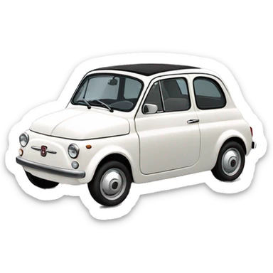Fiat 500 sticker