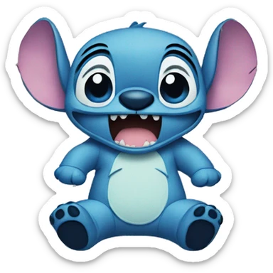 Stitch sticker