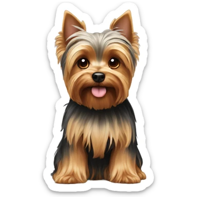 Yorkshire terrier sticker
