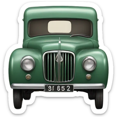 1951 Jowett Bradford pickup  sticker