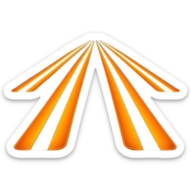 airport runway lights sticker