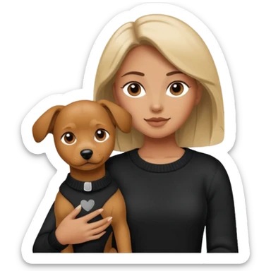 Cucaracha anastasia perro sticker