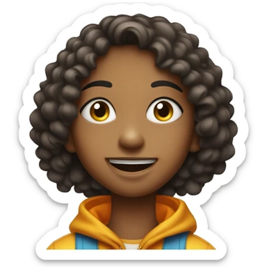 Cute and flirty sticker