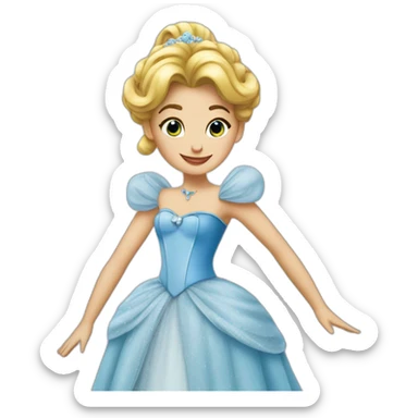 Cendrillon  sticker