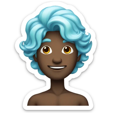 Male Mermaid sticker