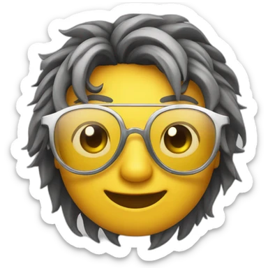 Chat avec des lunettes de soleil sticker