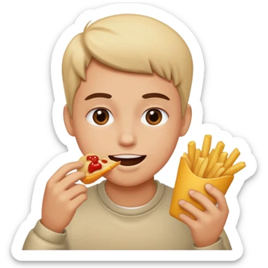 Lose 1kg/week eating foods you love sticker