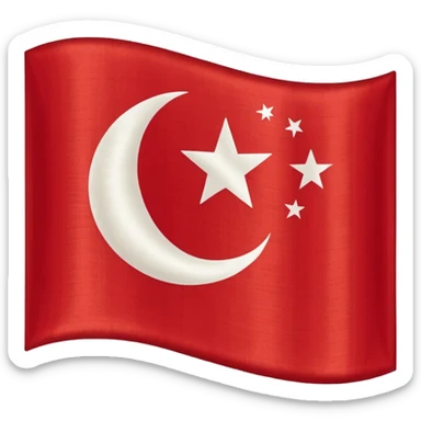 Ottoman Empire Flag sticker