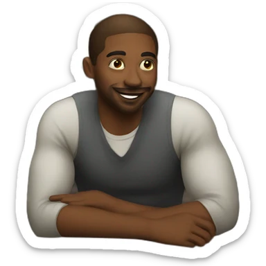 friend in bar sticker