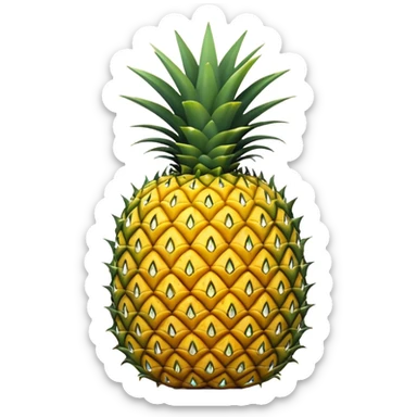 Upside down pineapple  sticker